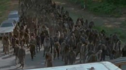 horde zombies The Walking Dead Saison 6